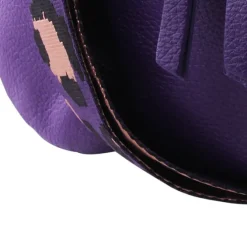 Toscanto Damen Gürteltasche Leder Tasche violett OTT807BV