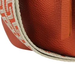 Toscanto Damen Gürteltasche Leder Tasche orange papaya OTT807BE