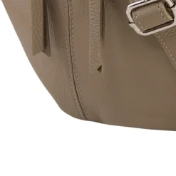 Toscanto Damen Gürteltasche Leder Tasche beige taupe OTT820BN