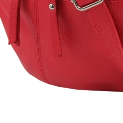 Toscanto Damen Gürteltasche Leder Tasche rot OTT821BR
