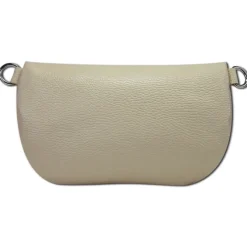 Toscanto Damen Gürteltasche Leder Tasche beige OTT807BI