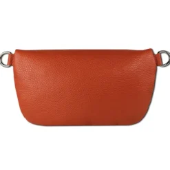 Toscanto Damen Gürteltasche Leder Tasche orange papaya OTT807BE