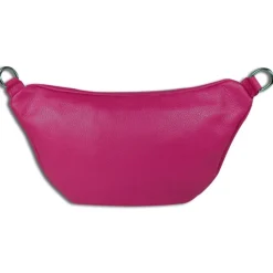 Toscanto Damen Gürteltasche Leder Tasche pink fuchsia OTT820BP