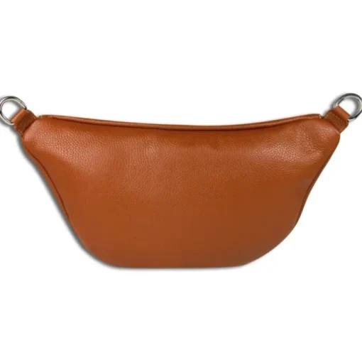 Toscanto Damen Gürteltasche Leder Tasche hellbraun OTT821BC