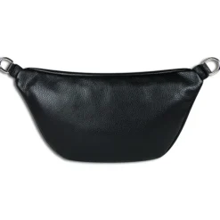 Toscanto Damen Gürteltasche Leder Tasche schwarz OTT821BS