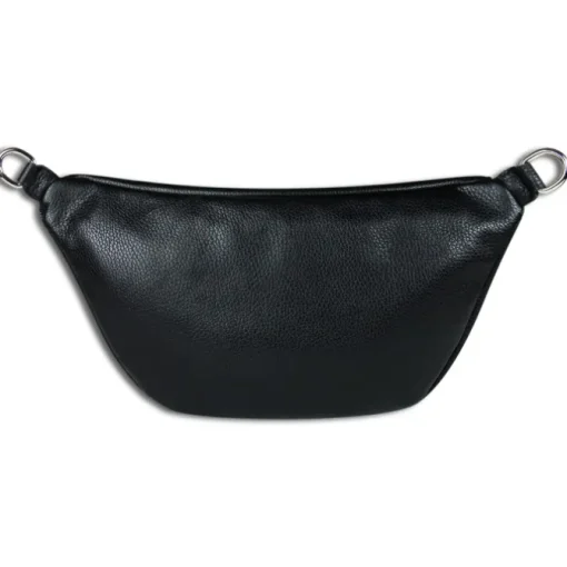 Toscanto Damen Gürteltasche Leder Tasche schwarz OTT821BS