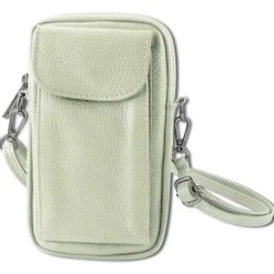 Toscanto Damen Handtasche Leder Tasche beige OTT827SI