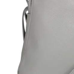 Toscanto Damen Handtasche Leder Tasche hellgrau OTT160HK