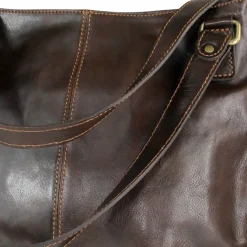 Toscanto Damen Henkeltasche Shopper Leder Tasche braun OTT136SN