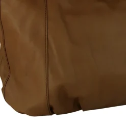 Toscanto Damen Henkeltasche Leder Tasche helltaupe braun OTT128SC