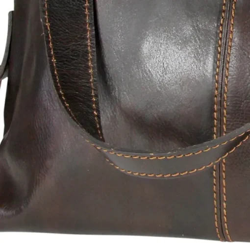 Toscanto Damen Henkeltasche Shopper Leder Tasche braun OTT136SN