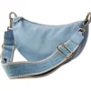Toscanto Damen Jugend Citytasche Leder Tasche hellblau OTT823BF