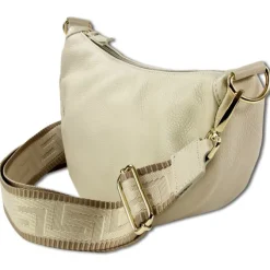 Toscanto Damen Jugend Citytasche Leder Tasche beige OTT823BI