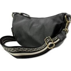 Toscanto Damen Jugend Citytasche Leder Tasche schwarz OTT823BS