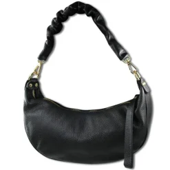 Toscanto Damen Jugend Citytasche Leder Tasche schwarz OTT830US