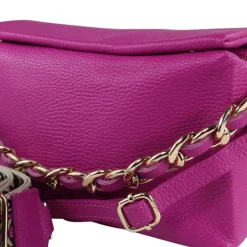 Toscanto Damen Jugend Citytasche Leder Tasche pink fuchsia OTT818UP