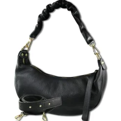 Toscanto Damen Jugend Citytasche Leder Tasche schwarz OTT830US