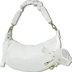 Toscanto Damen Jugend Citytasche Leder Tasche weiß OTT830UW