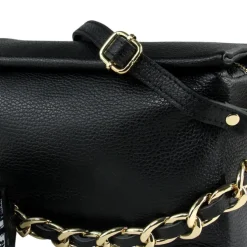 Toscanto Damen Jugend Citytasche Leder Tasche schwarz OTT818US