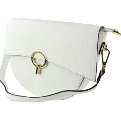 Toscanto Damen Jugend Citytasche Leder Tasche weiß OTT824UW