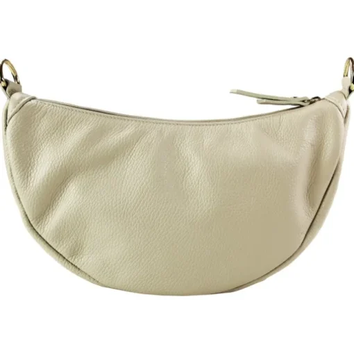 Toscanto Damen Jugend Citytasche Leder Tasche beige OTT823BI