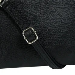 Toscanto Damen Jugend Handgelenktasche Leder Tasche schwarz OTT816US