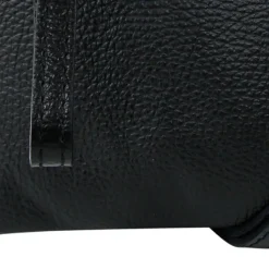 Toscanto Damen Jugend Handgelenktasche Leder Tasche schwarz OTT816US