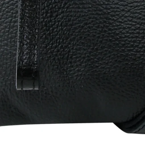Toscanto Damen Jugend Handgelenktasche Leder Tasche schwarz OTT816US