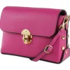 Toscanto Damen Leder Tasche fuchsia pink OTT808UP