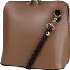Toscanto Damen Leder Tasche taupe braun OTT109UC