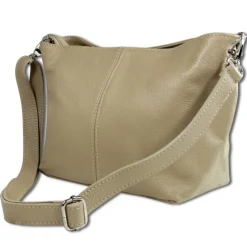 Toscanto Damen Leder Tasche taupe beige OTT829SN