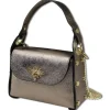 Toscanto Damen Leder Tasche bronze metallic braun OTT831UN3