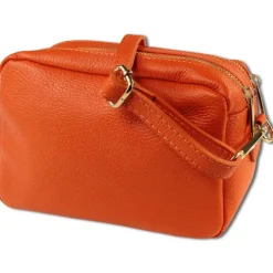 Toscanto Damen Leder Tasche orange OTT809UO