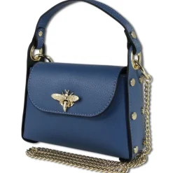 Toscanto Damen Leder Tasche blau OTT817UF