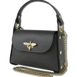 Toscanto Damen Leder Tasche grau OTT817UK