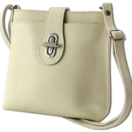 Toscanto Damen Leder Tasche beige OTT828UI
