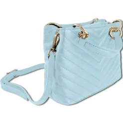Toscanto Damen Leder Tasche hellblau OTTM810UH