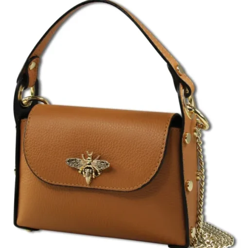 Toscanto Damen Leder Tasche hellbraun tan OTT831UC5