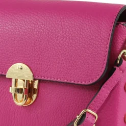 Toscanto Damen Leder Tasche fuchsia pink OTT808UP