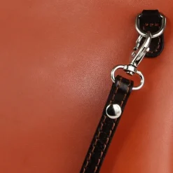 Toscanto Damen Leder Tasche cognac braun OTT109UO
