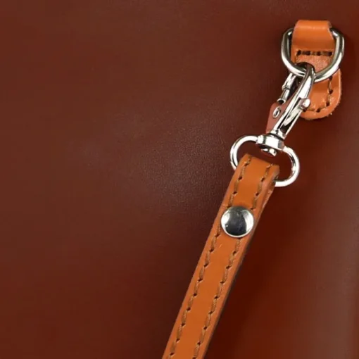 Toscanto Damen Leder Tasche braun dunkelbraun OTT109UN