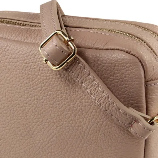 Toscanto Damen Leder Tasche rosa OTT809UA