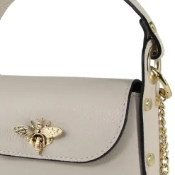 Toscanto Damen Leder Tasche beige OTT817UI