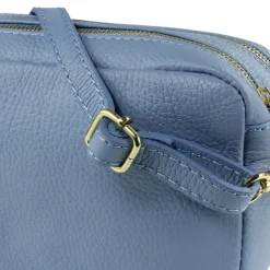 Toscanto Damen Leder Tasche hellblau OTT809UH