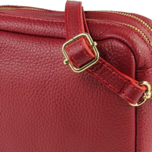 Toscanto Damen Leder Tasche rot OTT809UR