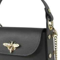 Toscanto Damen Leder Tasche grau OTT817UK