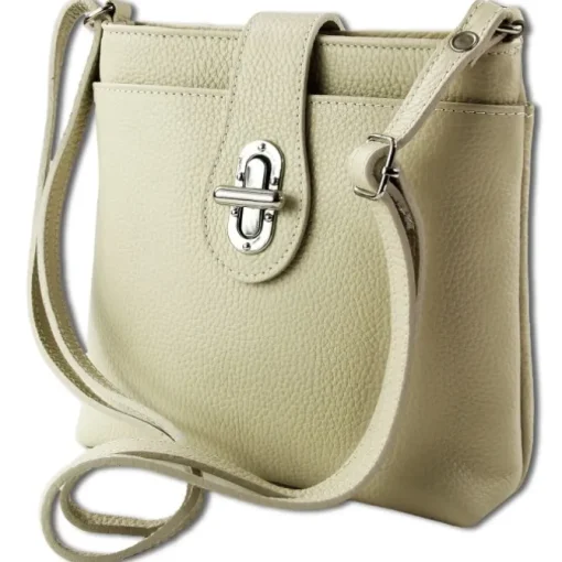 Toscanto Damen Leder Tasche beige OTT828UI