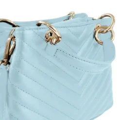 Toscanto Damen Leder Tasche hellblau OTTM810UH