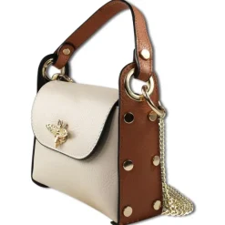 Toscanto Damen Leder Tasche beige tan OTT831UIC