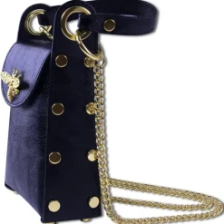 Toscanto Damen Leder Tasche lila OTTM802UV